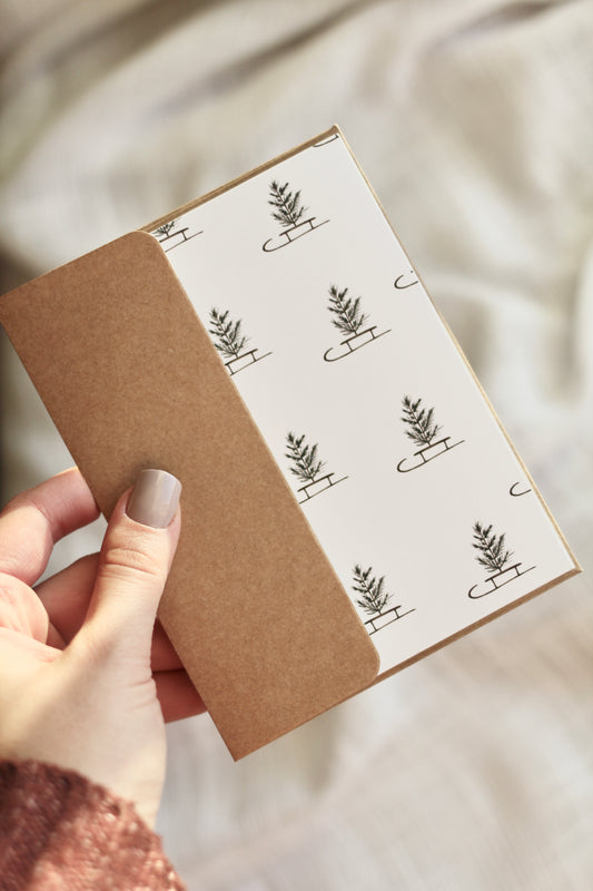 Cozy Christmas Tree Notecards