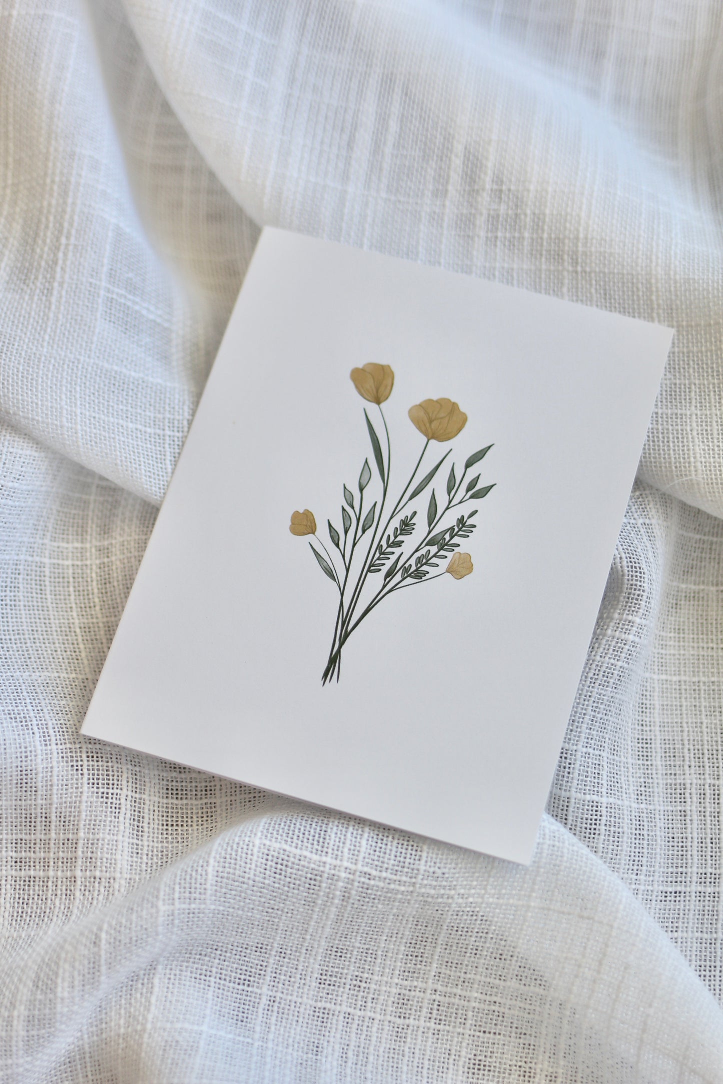 watercolor floral bouquet  |  set of notecards