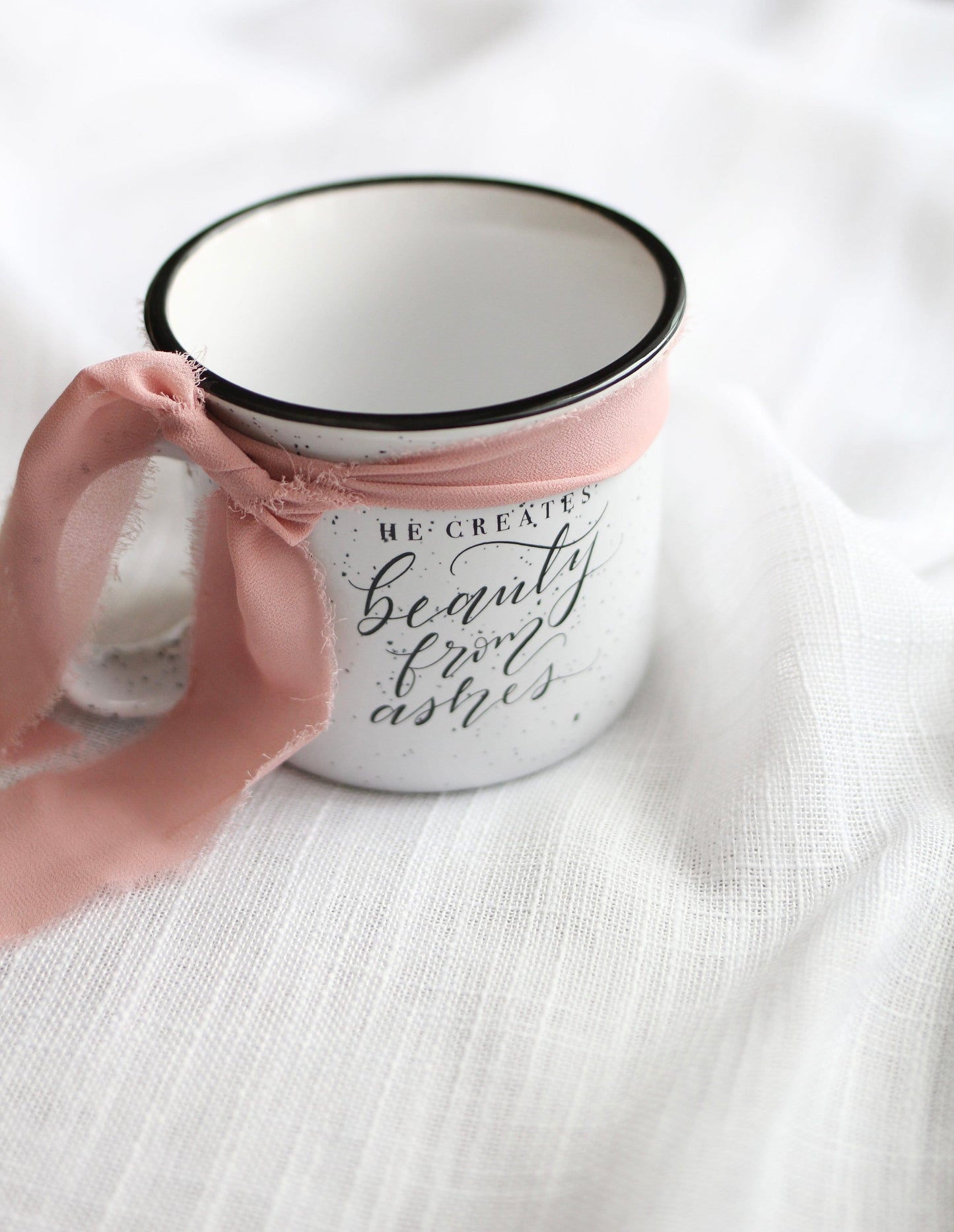 "Beauty from Ashes" Camper Mug