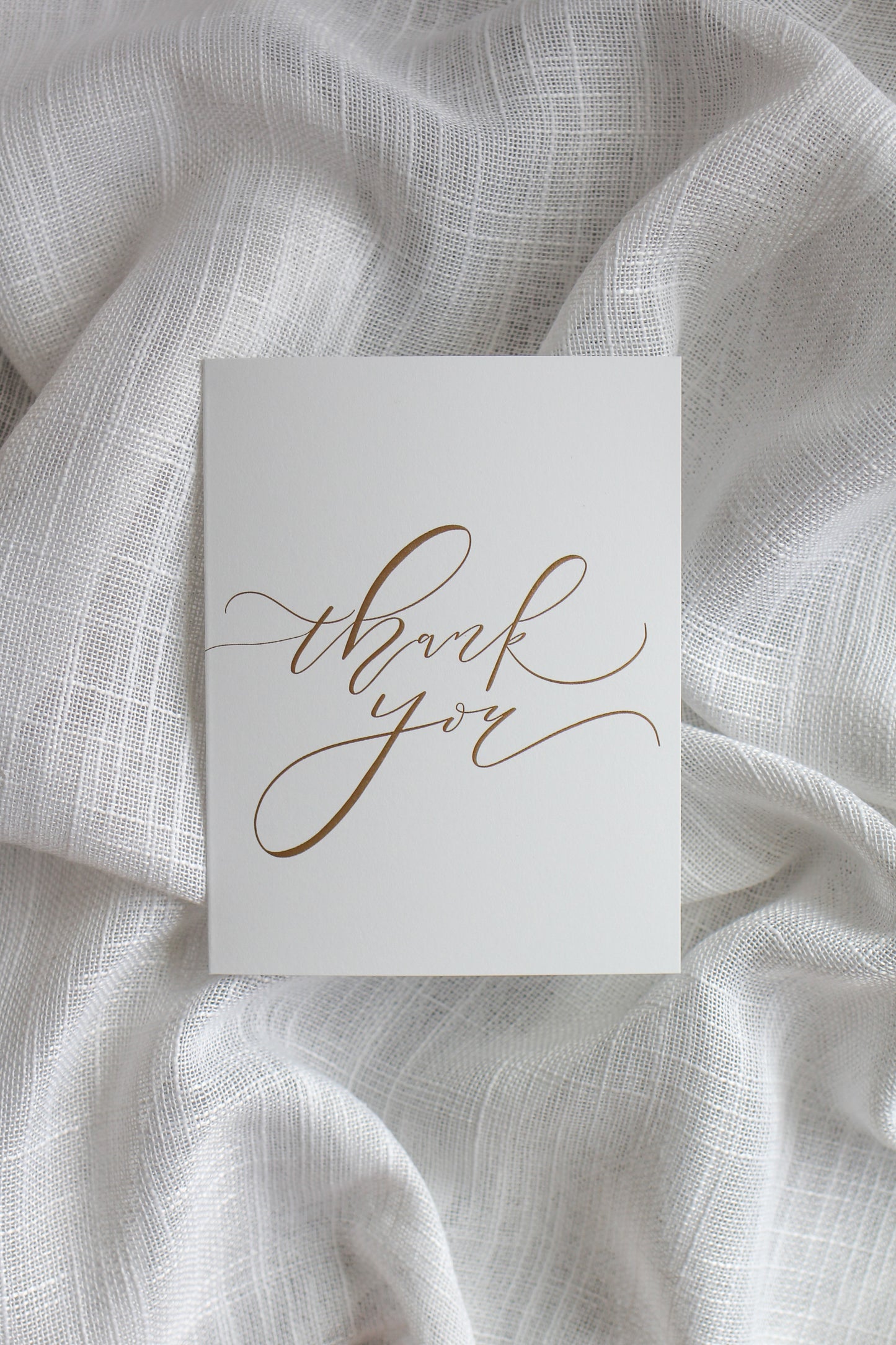 Elegant “thank you” notecards